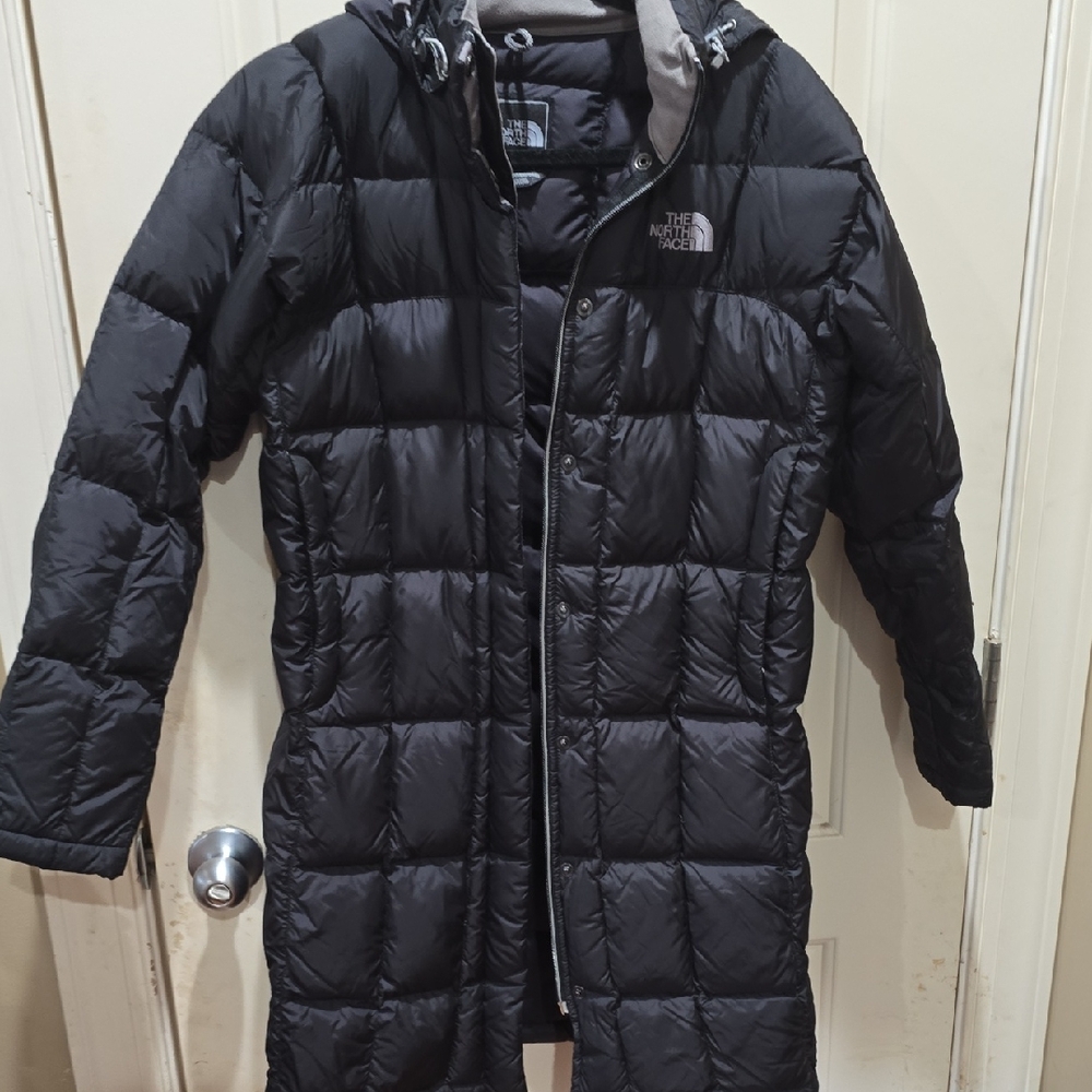 The North Face Women's Long Black Puffer Jacket